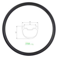 Cerchio carbonio 26er MTB AM