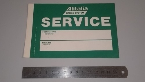 Alitalia cargo system - cargo, adesivo
