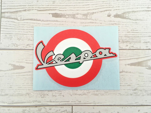 Adesivo casco vespa bullseye - vespa,