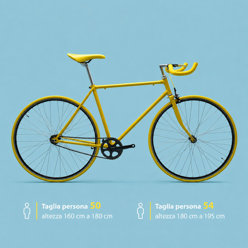 Bici fixed single - bici, speed