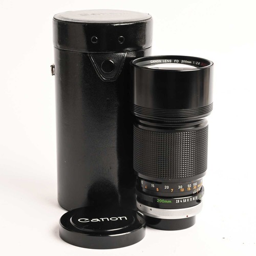 Canon 200mm s - fd, f/2.8