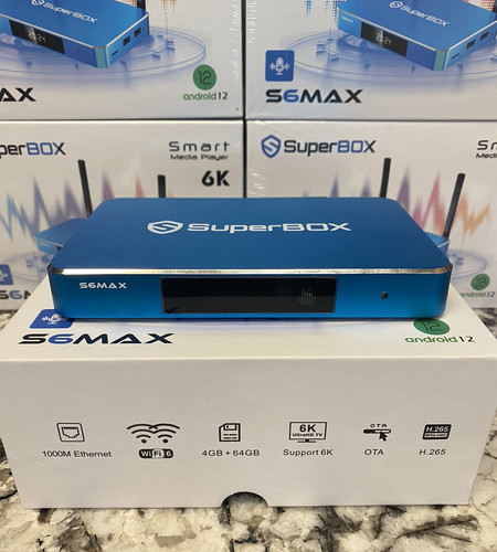 Superbox max 2025 6k hdtv - ~,