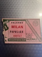 Palermo-milan biglietto/ticket