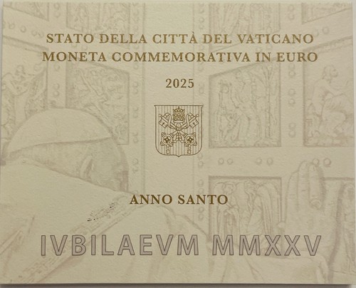 Vaticano 2025 euro anno - 2025, 2