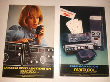 LETTERATURA HI-FI VINTAGE N°4 CATALOGHI MARCUCCI ANNI 70/80 OTTIMI