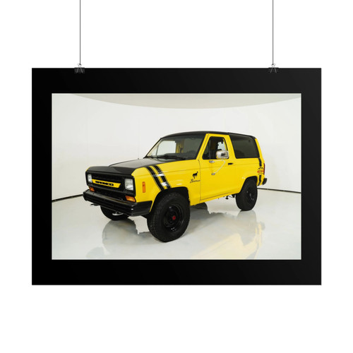 Ford bronco 1984 foto arte - ford,