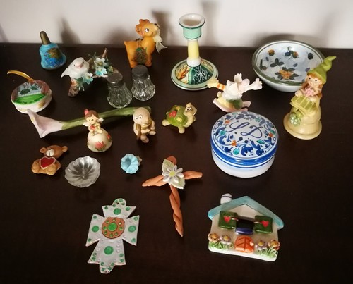 Lotto pezzi oggettistica - 21,