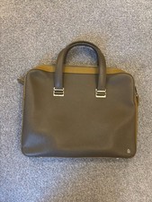 Rara custodia per laptop Dunhill London singolo documento valigetta in pelle prezzo consigliato £ 1.450 