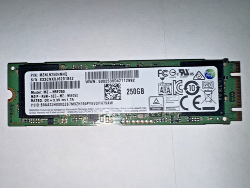 Samsung 250 850 - gb, evo