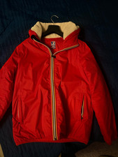 giacca K-Way invernale rossa