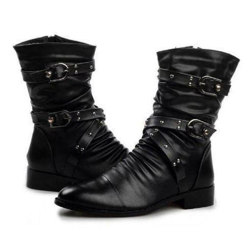 Stivaletti punk uomo - , fibbia