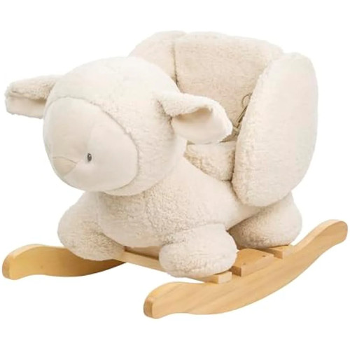 Nattou wooden rocker - wooden, fully