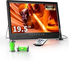 19.5" Portable TV 1080P Full