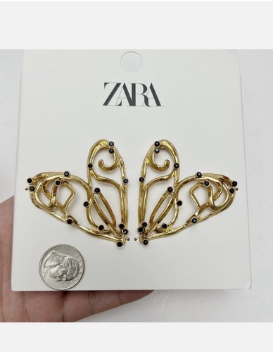 New zara goldtone oversized - goldtone,