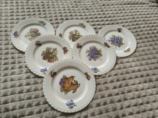 Meoni vintage 6 Piattini Frutta Cecoslovacchia Thun 