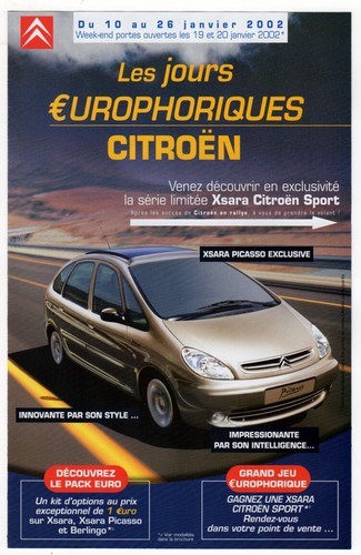 2002 citroen xsara picasso - citroen,