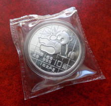 Cina Panda 10 Yuan 1989