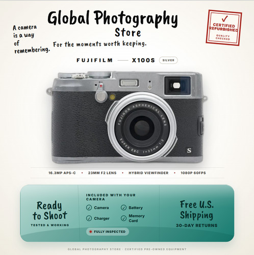 Fujifilm x100s x trans - fujifilm,