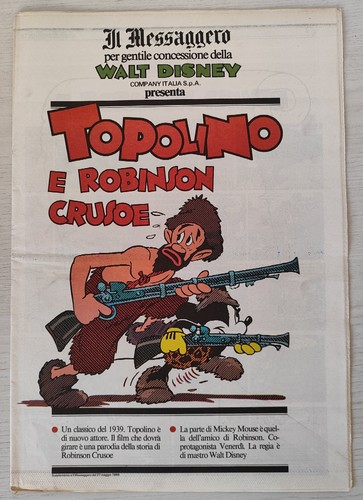 Walt disney messaggero - disney, il