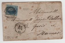 BELGIO  20cent.  1860 bustina