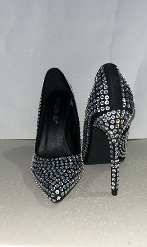 Rhinestone heels - rhinestone,