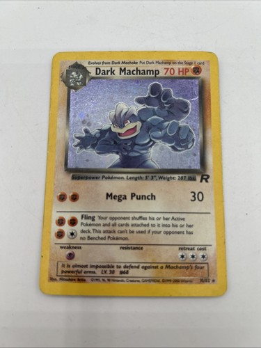 Dark machamp 2000 pokemon team - 2000,
