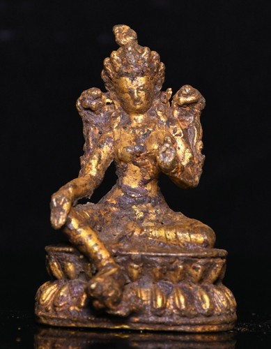 Statua buddha antico tibet - buddha,