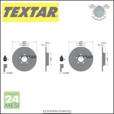 2x Dischi freno Textar PRO