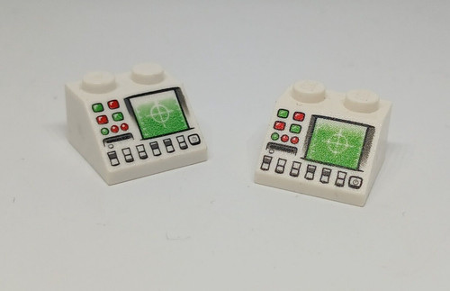 Lego aereo schermo radar - 2x,