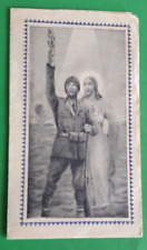 IMMAGINETTA SACRA del 1943 - COMUNIONE PASQUALE  - IN BUONO STATO