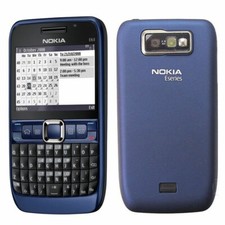 Tastiera QWERTY sbloccata Nokia E63 Wifi 3G fotocamera 2 MP lettore Mp3 telefono cellulare bar