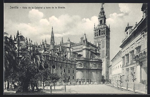 Siviglia vista la catedral - siviglia,,