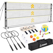 Set rete pickleball badminton