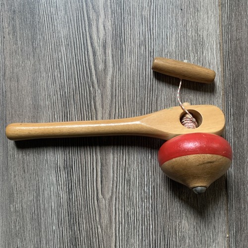 Trottola legno con - trottola,