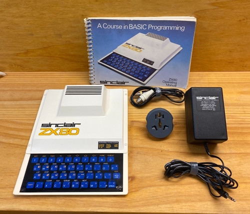 Sinclair zx80 con caja - sinclair,