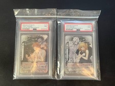Lotto Misa Amane & Light Yagami Death Note PSA 9 2008 God Of The New World
