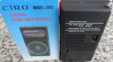 VINTAGE Pochet Rádio "AM/FM "