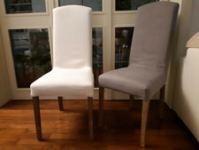 6 sedie Maison du Monde modello Alice + 9 fodere di lino bianche e 4 grigie