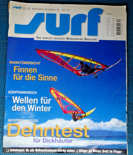 Rivista surf 98 - surf, 11/98