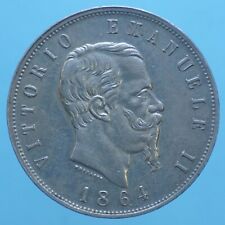 VITTORIO EMANUELE II 5 LIRE