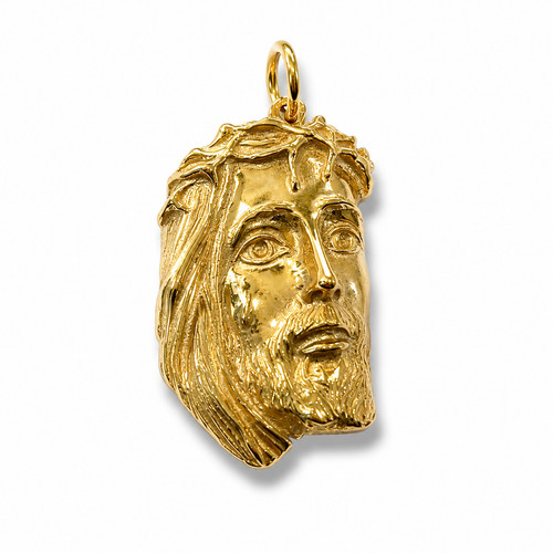 Pendente testa cristo in - di,
