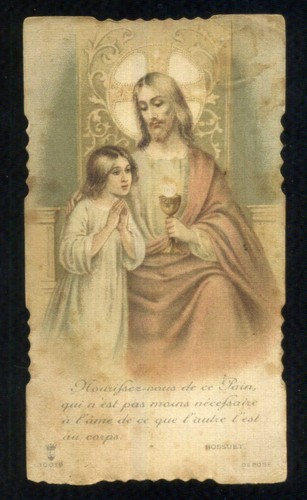 Santino holy card santa lega - santino,