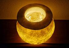 @ Vaso In Alabastro Traslucido Marmo Luce Lampada Egitto 900 Bellissimo e Magico