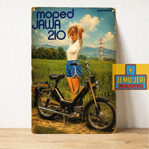 Insegna latta poster - , metallo