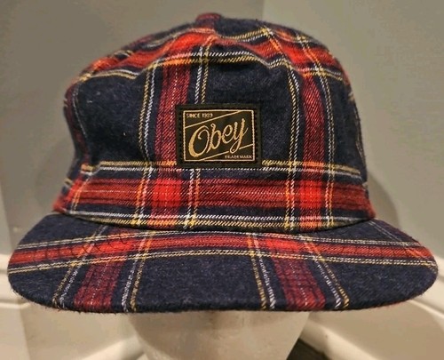 Cappello obey glasgow plaid - obey,