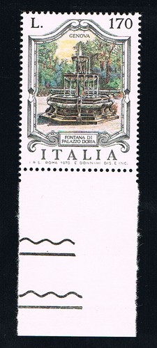 Italia francobollo fontana - italia,