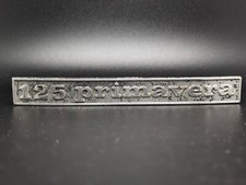 PIAGGIO VESPA 125 PRIMAVERA LOGO EMBLEMA FREGIO STEMMA SCRITTA TARGHETTA BADGE