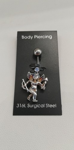 Piercing ombelico angelo