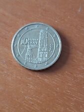 Moneta rara, moneta da 10 centesimi 2002 Austria . Errore di conio 