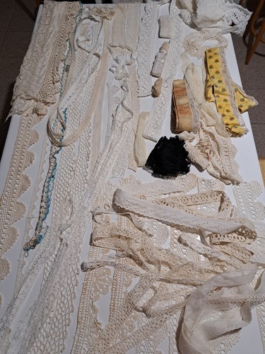 Set blocco pizzo merletto - set,